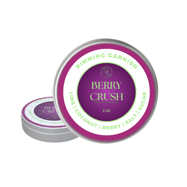 Royalty Spirts Rimming Salt/Sugar- Berry Crush 4oz.