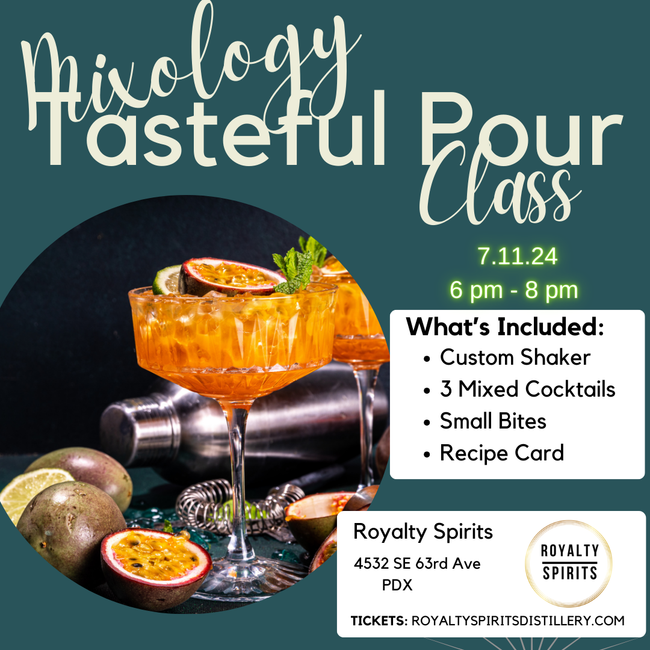 Mixology Class-Tasteful Pour